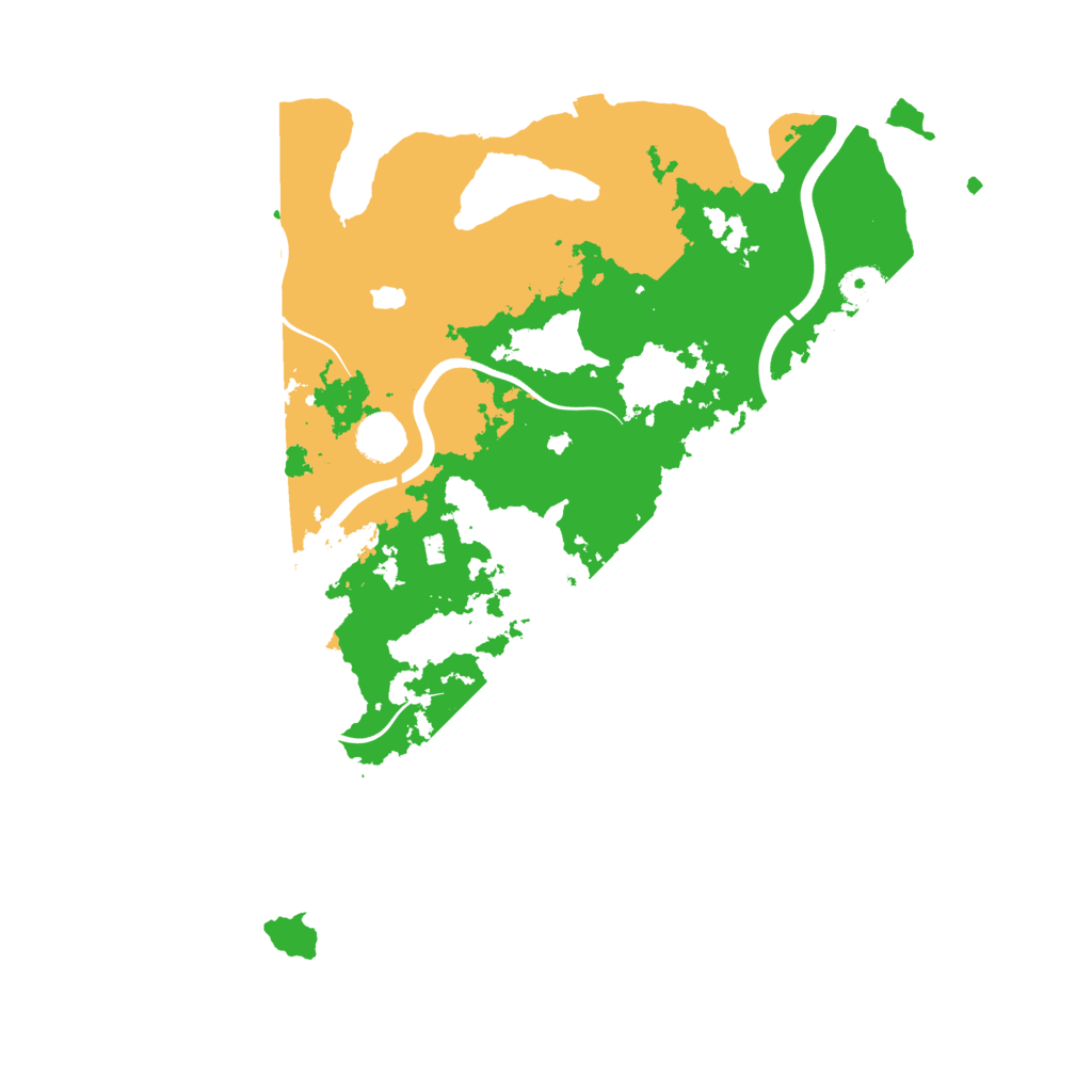 Biome Rust Map: Procedural Map, Size: 4000, Seed: 1189465159