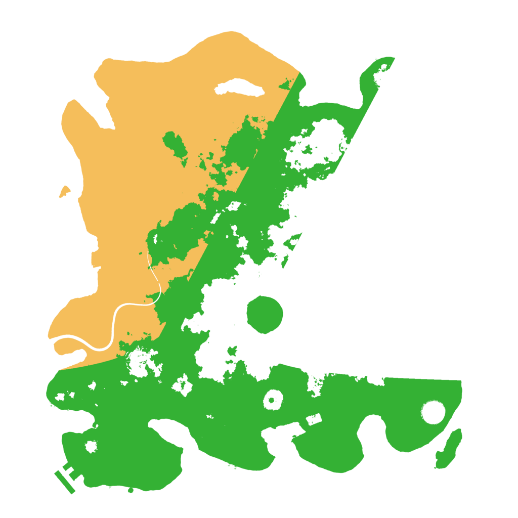Biome Rust Map: Procedural Map, Size: 3850, Seed: 930564946