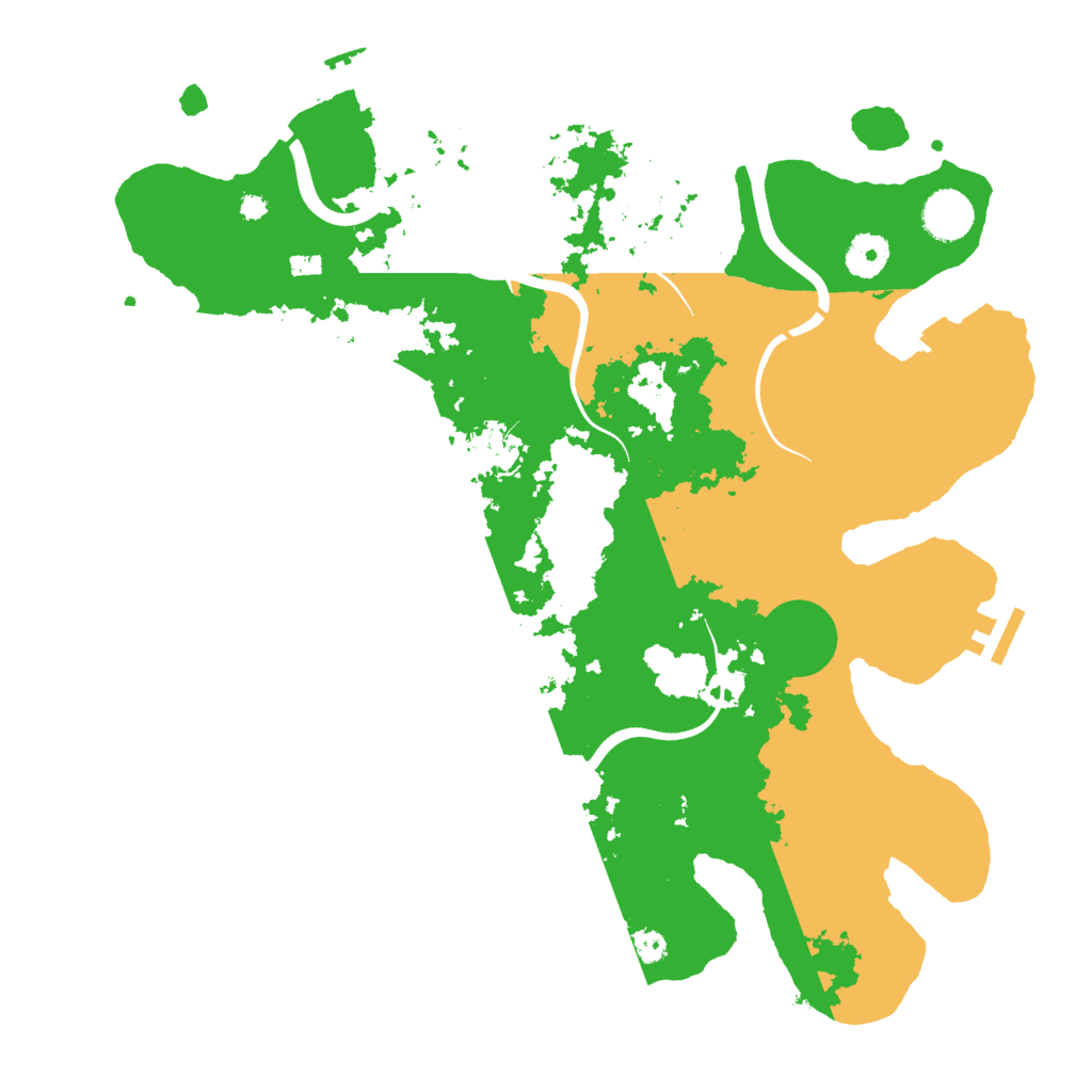 Biome Rust Map: Procedural Map, Size: 3750, Seed: 699267302