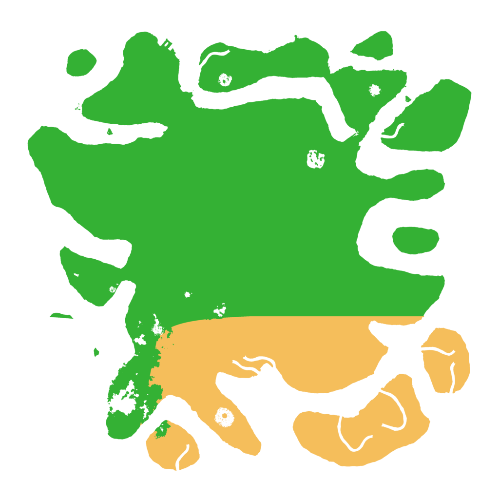 Biome Rust Map: Procedural Map, Size: 4000, Seed: 368401