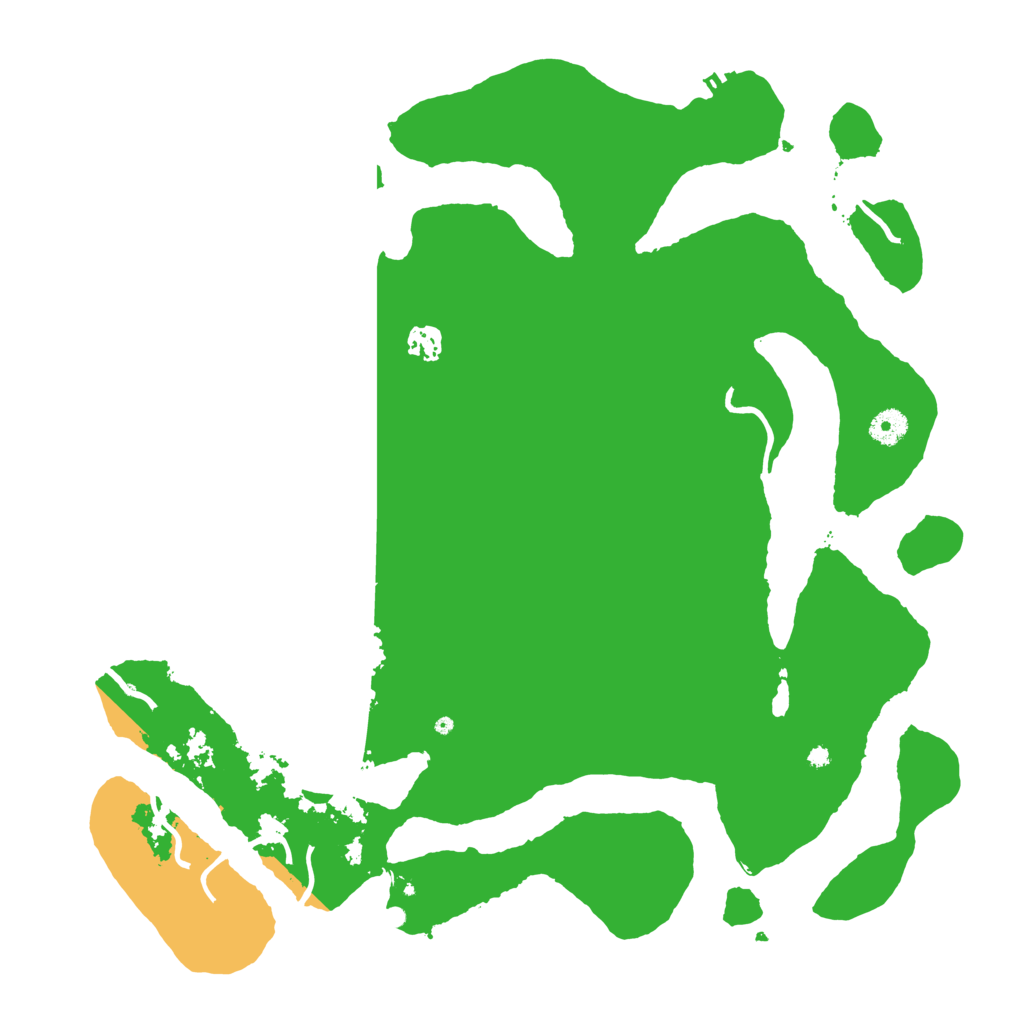 Biome Rust Map: Procedural Map, Size: 4250, Seed: 8583