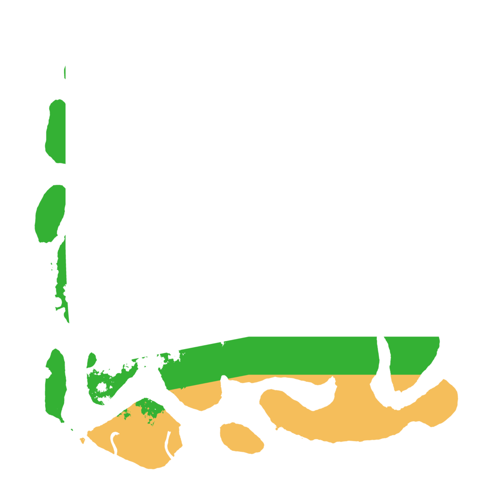 Biome Rust Map: Procedural Map, Size: 4400, Seed: 25814736