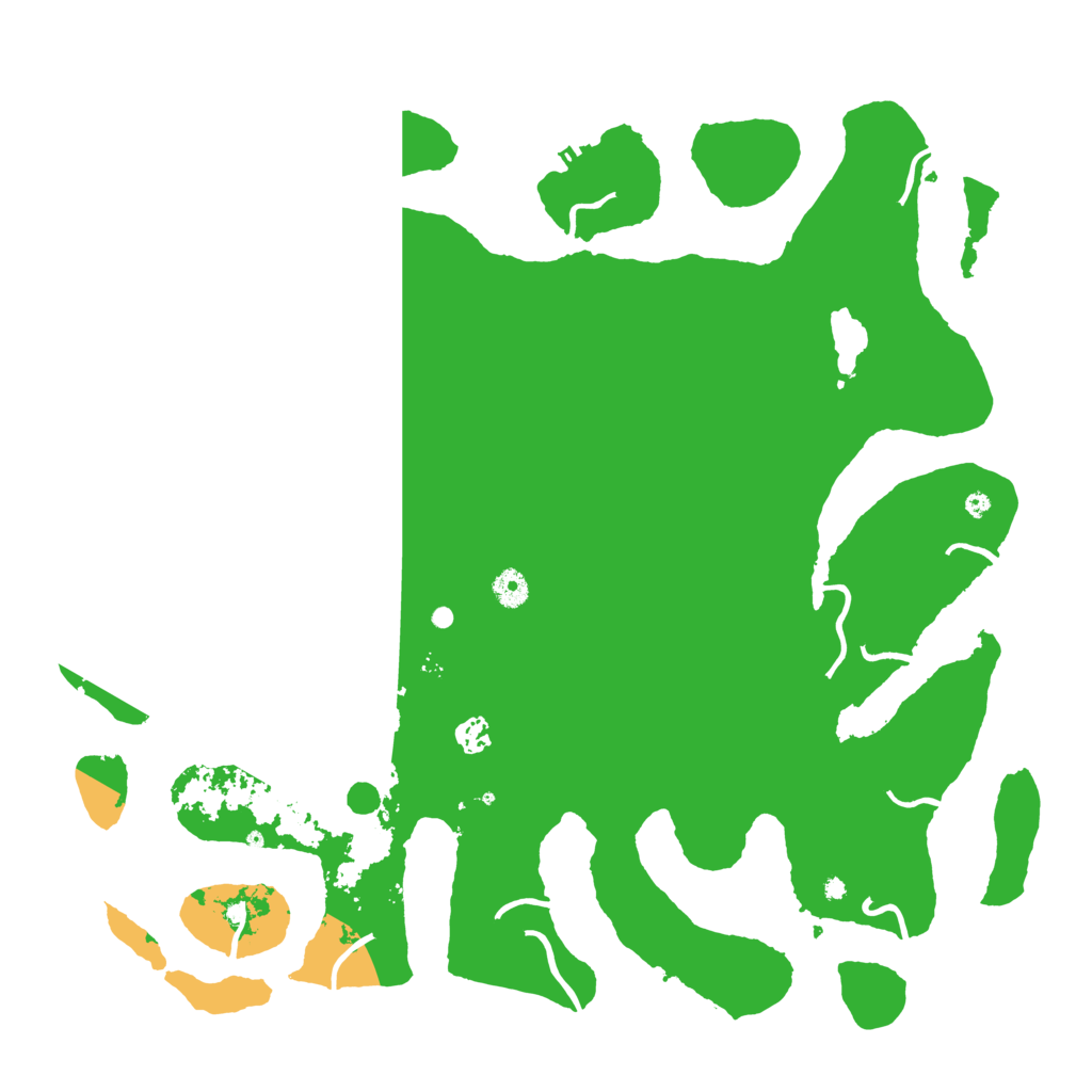 Biome Rust Map: Procedural Map, Size: 4500, Seed: 421