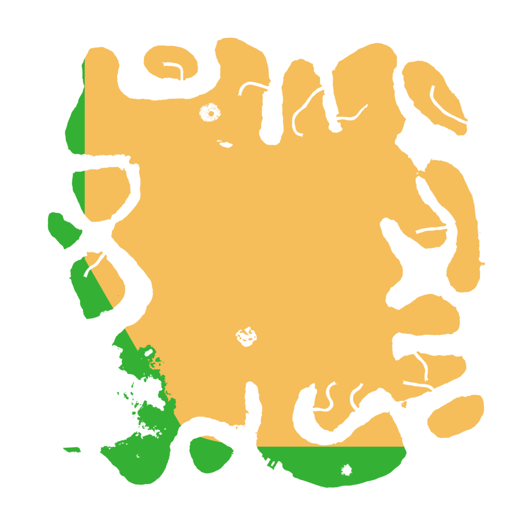 Biome Rust Map: Procedural Map, Size: 4000, Seed: 113917167