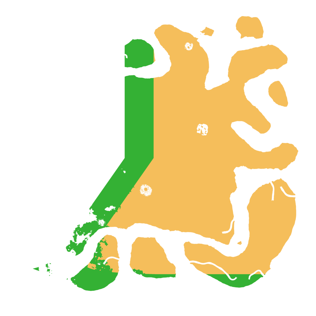 Biome Rust Map: Procedural Map, Size: 4000, Seed: 758637232