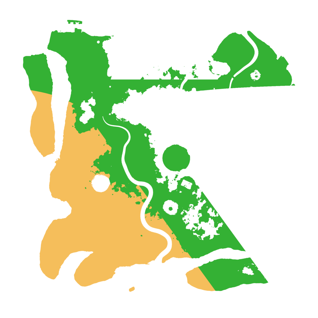 Biome Rust Map: Procedural Map, Size: 3250, Seed: 7593238