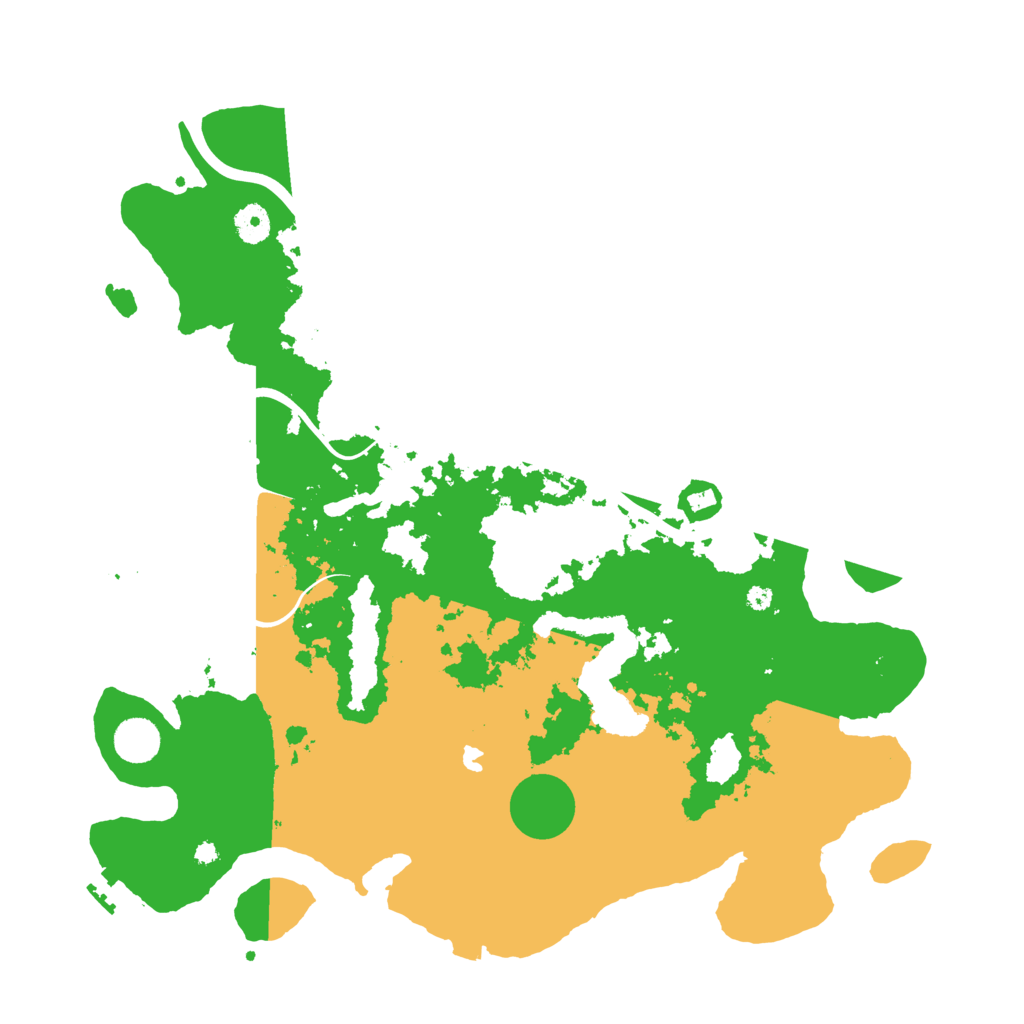 Biome Rust Map: Procedural Map, Size: 4145, Seed: 13825