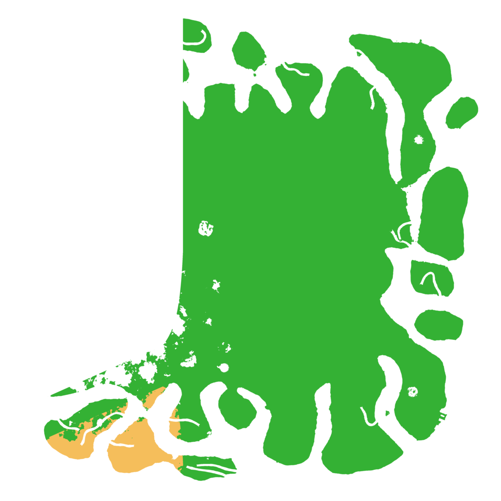 Biome Rust Map: Procedural Map, Size: 5000, Seed: 3953549