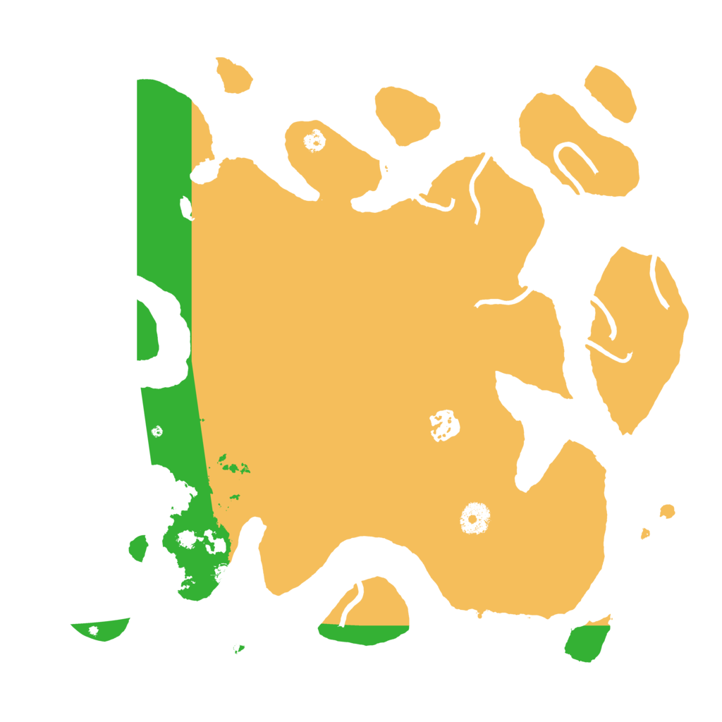 Biome Rust Map: Procedural Map, Size: 3500, Seed: 559854