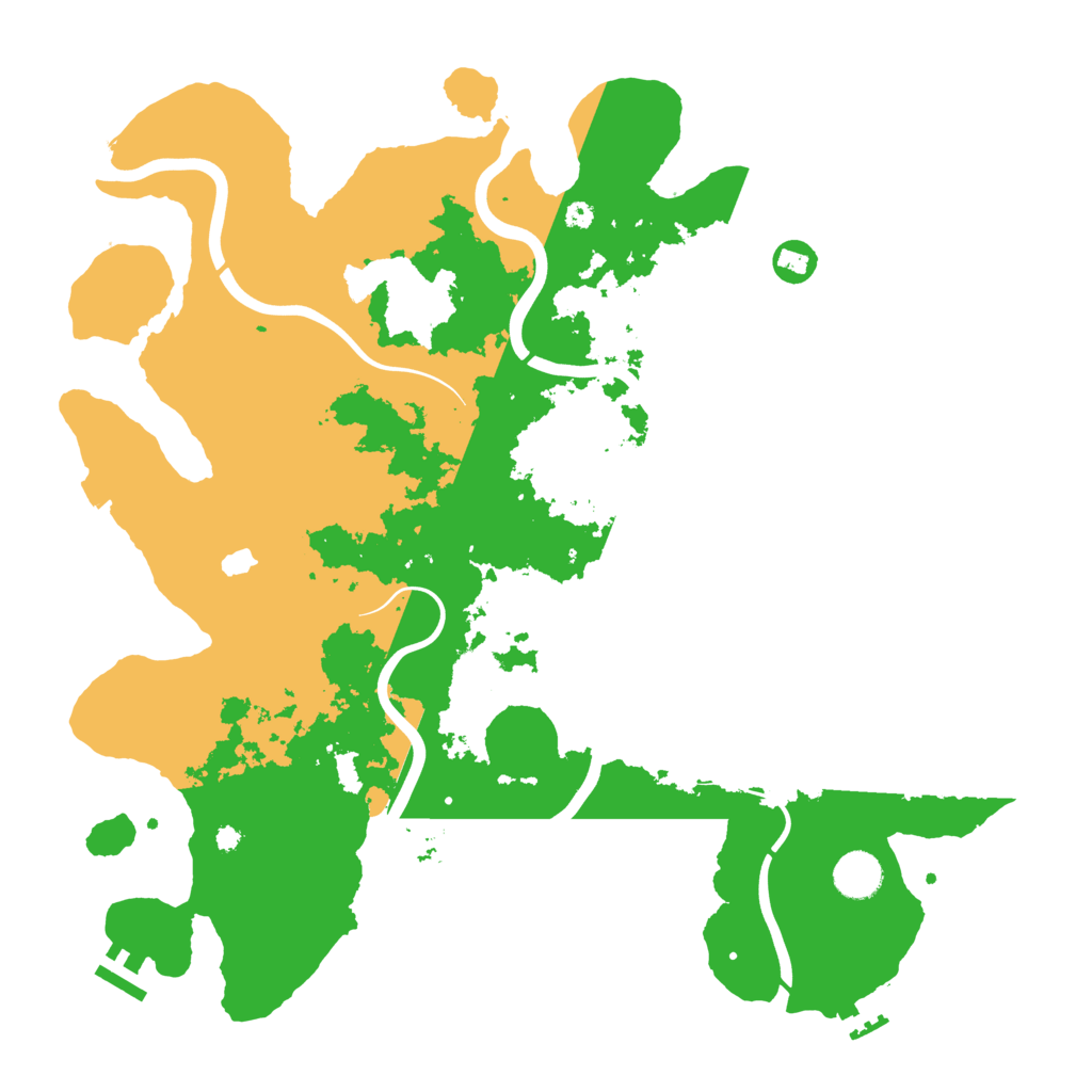 Biome Rust Map: Procedural Map, Size: 4000, Seed: 896893105