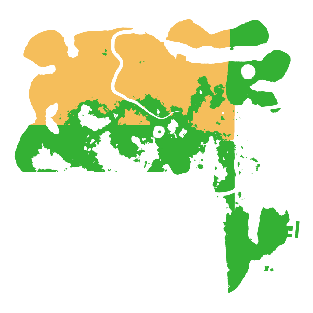 Biome Rust Map: Procedural Map, Size: 3850, Seed: 1614927875
