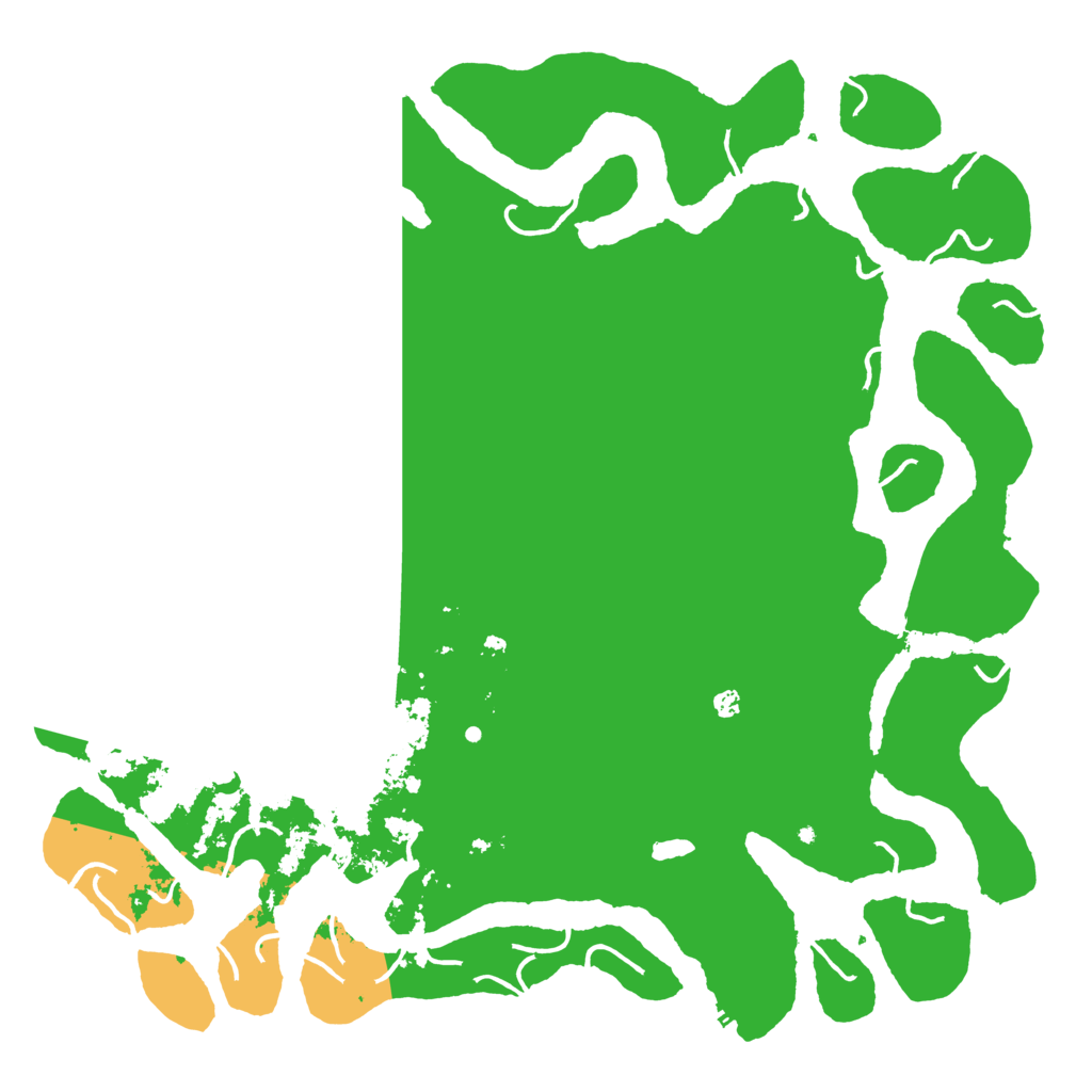 Biome Rust Map: Procedural Map, Size: 6000, Seed: 2627