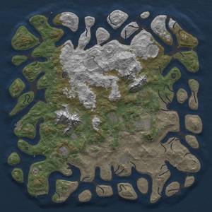 Thumbnail Rust Map: Procedural Map, Size: 5880, Seed: 58771472, 19 Monuments