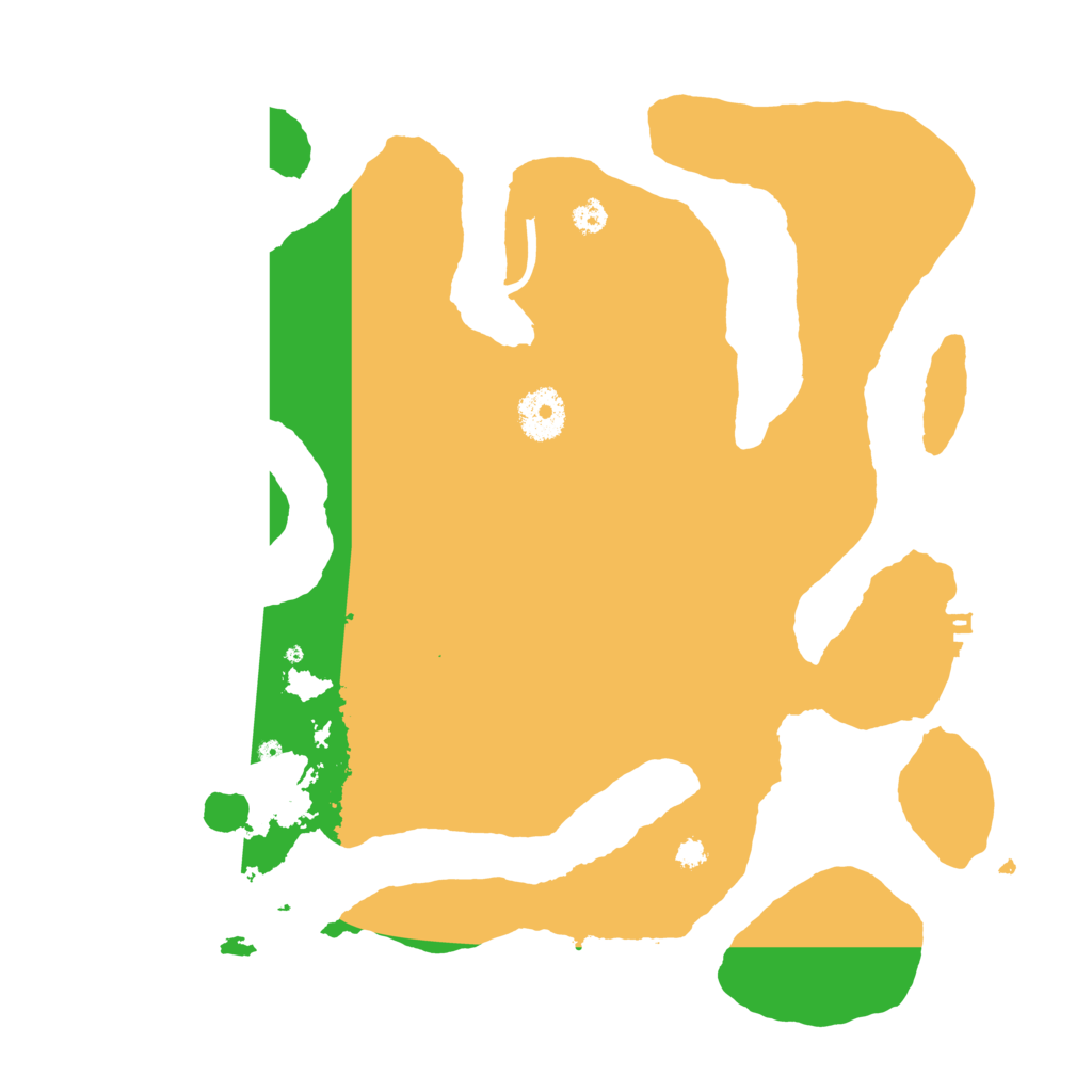 Biome Rust Map: Procedural Map, Size: 3300, Seed: 12667