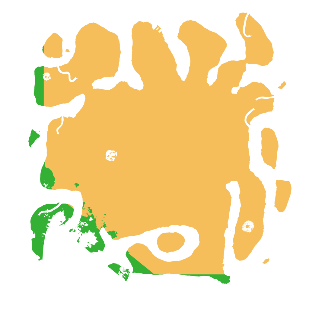 Biome Rust Map: Procedural Map, Size: 4000, Seed: 1265794244