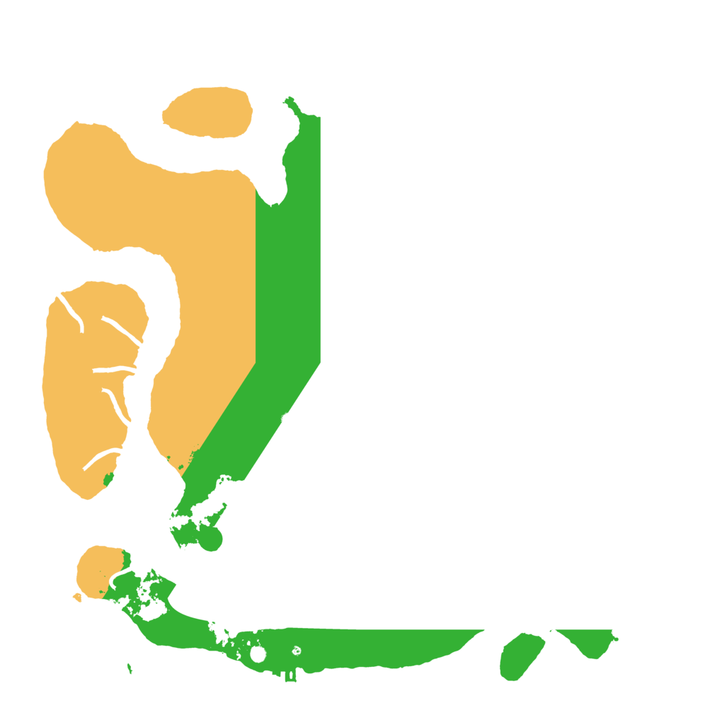 Biome Rust Map: Procedural Map, Size: 4000, Seed: 444664