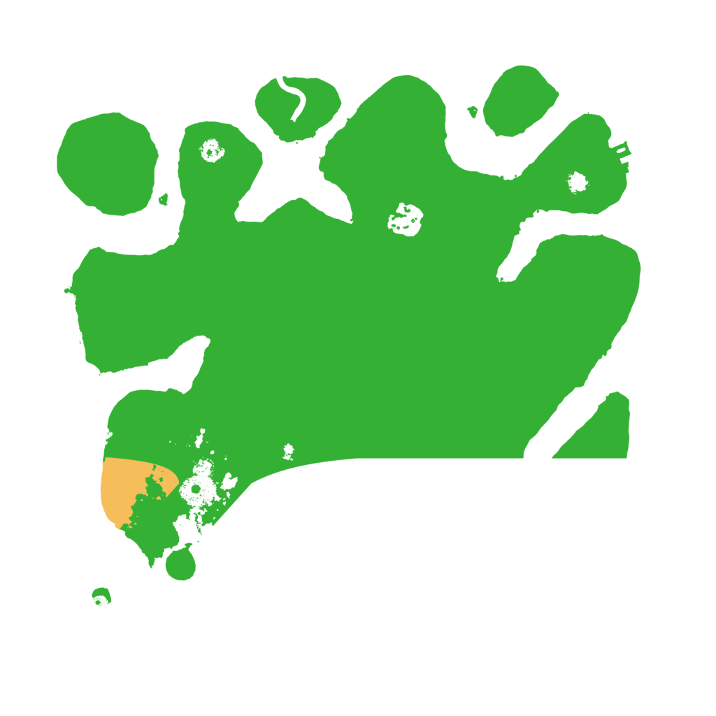 Biome Rust Map: Procedural Map, Size: 3200, Seed: 4654646