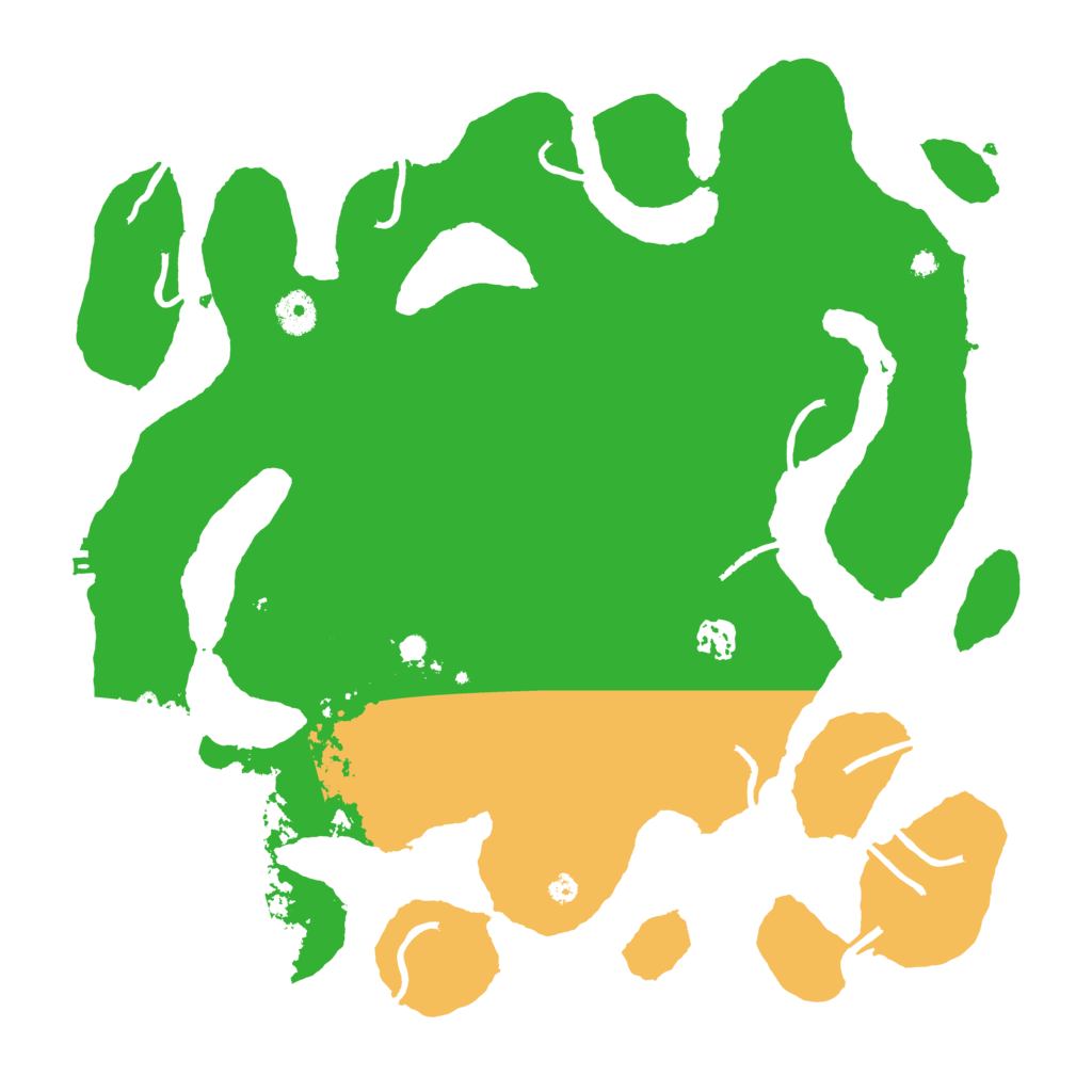 Biome Rust Map: Procedural Map, Size: 3956, Seed: 1398670085