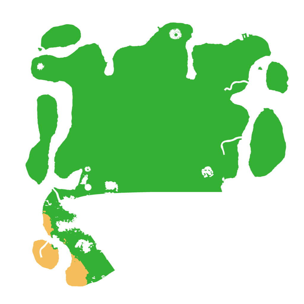 Biome Rust Map: Procedural Map, Size: 4000, Seed: 3680