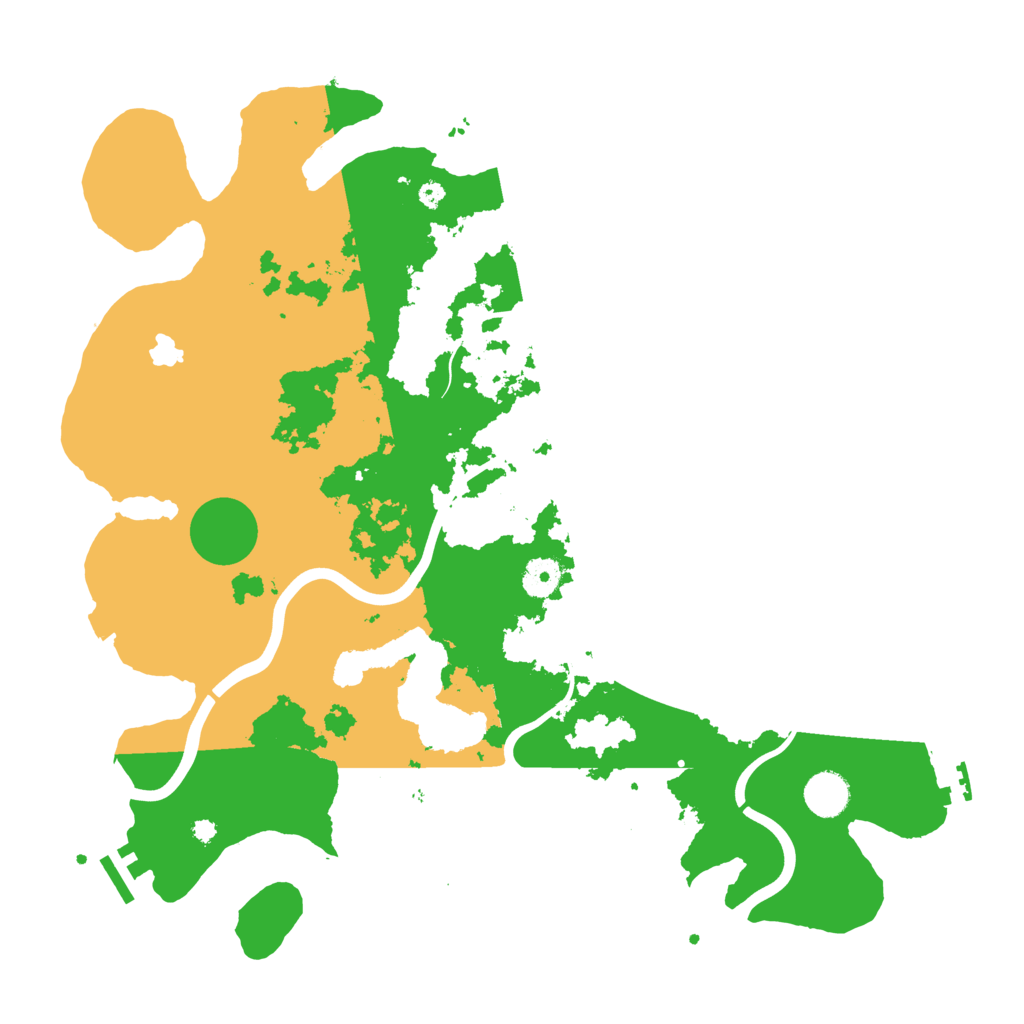 Biome Rust Map: Procedural Map, Size: 4000, Seed: 377334325