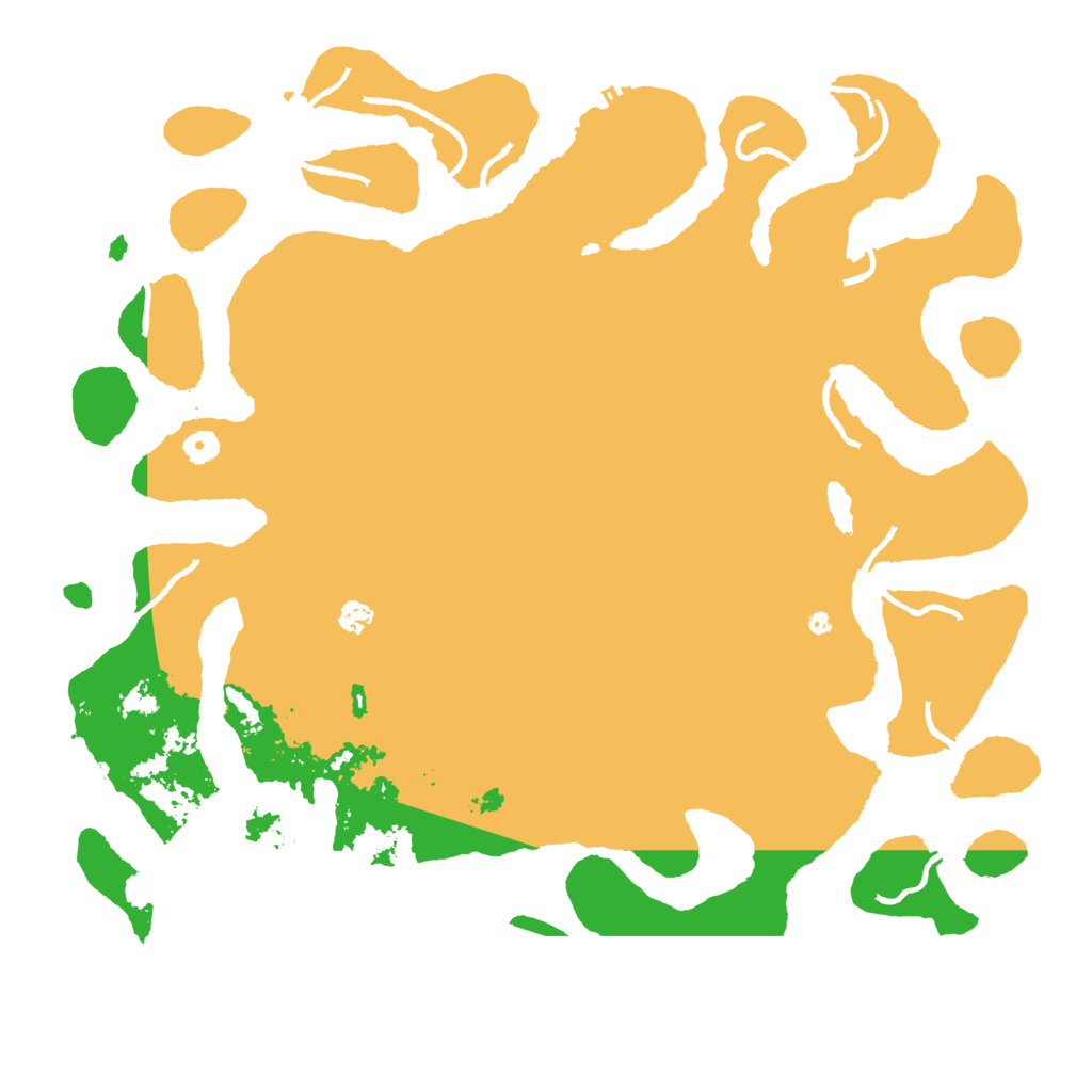 Biome Rust Map: Procedural Map, Size: 5000, Seed: 1238167183