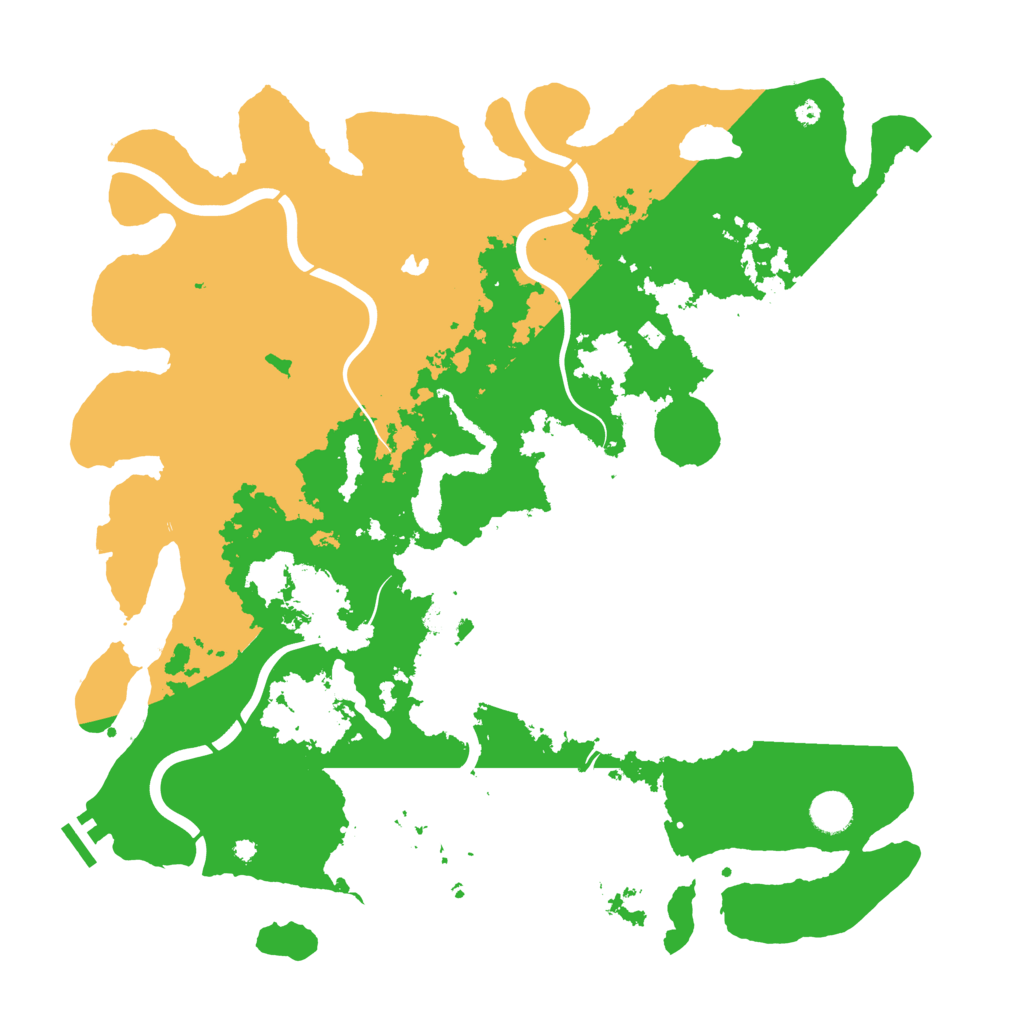 Biome Rust Map: Procedural Map, Size: 4250, Seed: 1636533694
