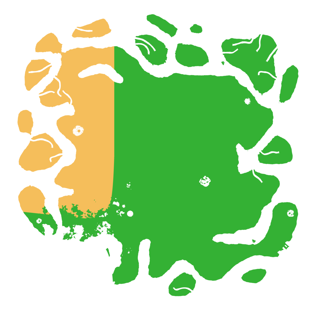 Biome Rust Map: Procedural Map, Size: 4500, Seed: 100020