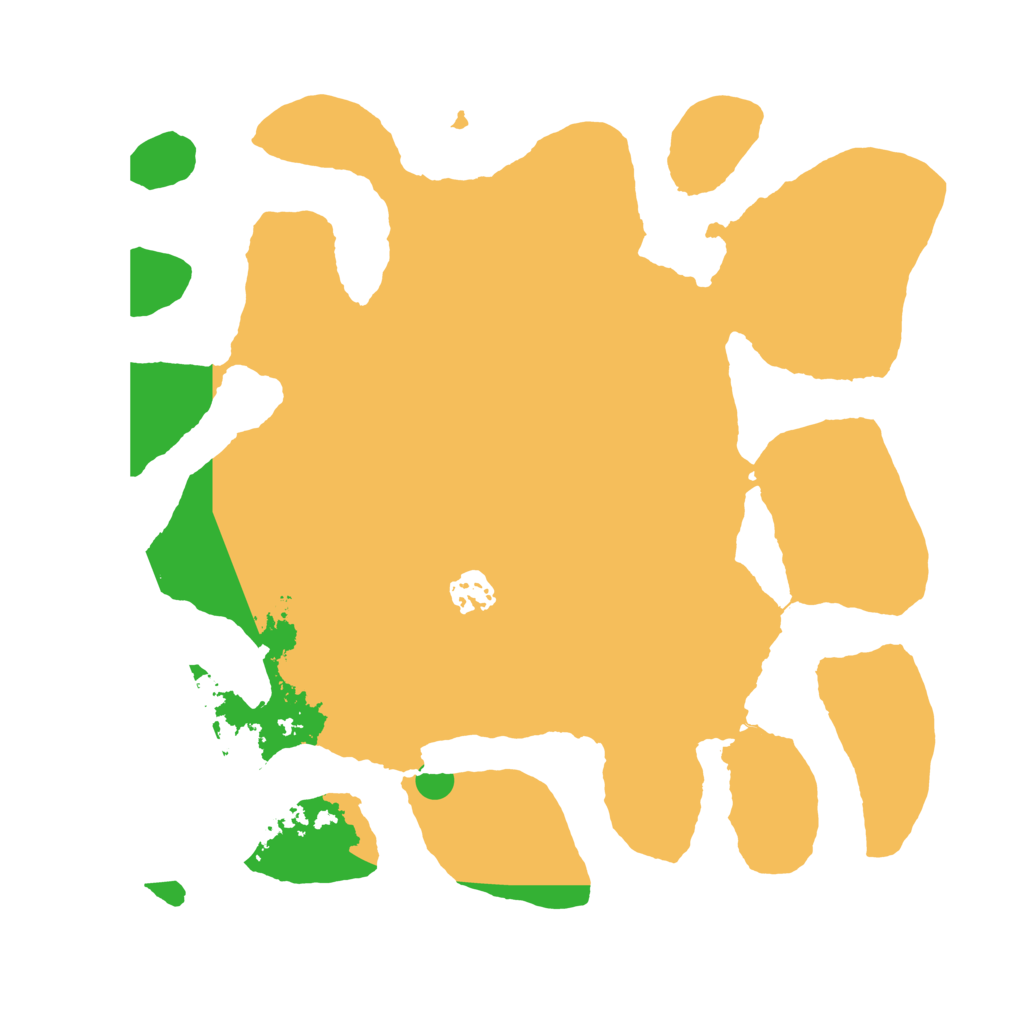 Biome Rust Map: Barren, Size: 3500, Seed: 5122021