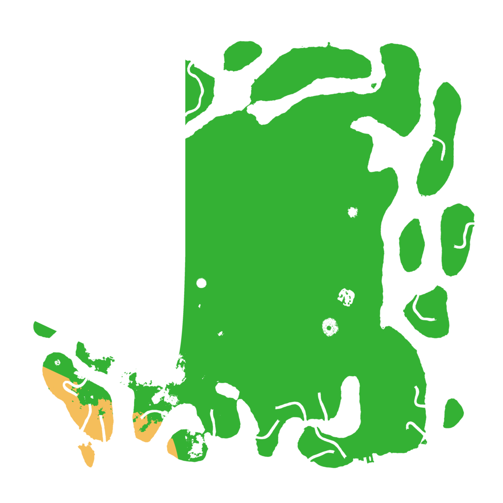 Biome Rust Map: Procedural Map, Size: 4500, Seed: 72835