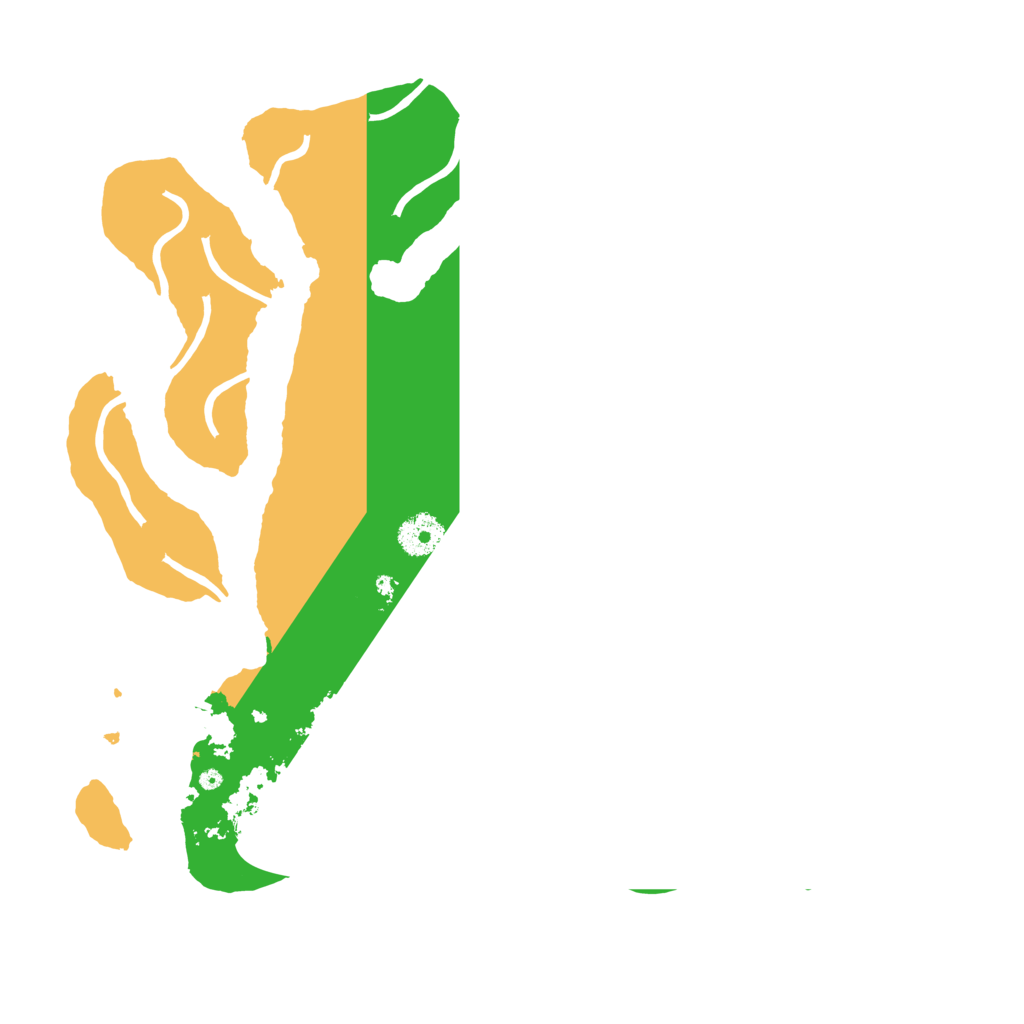 Biome Rust Map: Procedural Map, Size: 3500, Seed: 1970171693