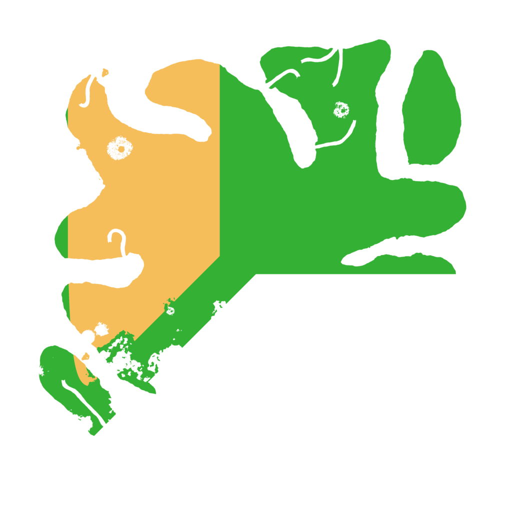 Biome Rust Map: Procedural Map, Size: 3250, Seed: 53445