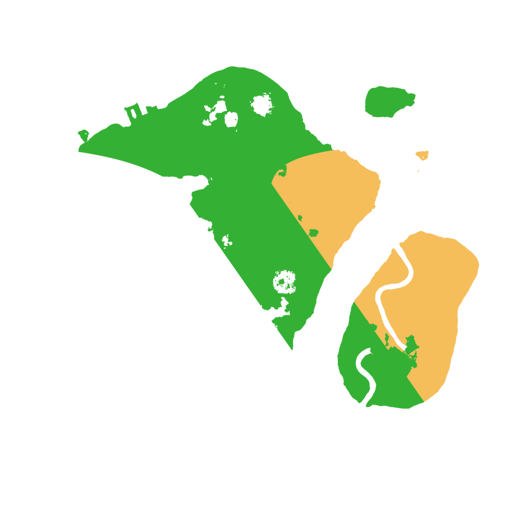 Biome Rust Map: Procedural Map, Size: 2250, Seed: 113180079