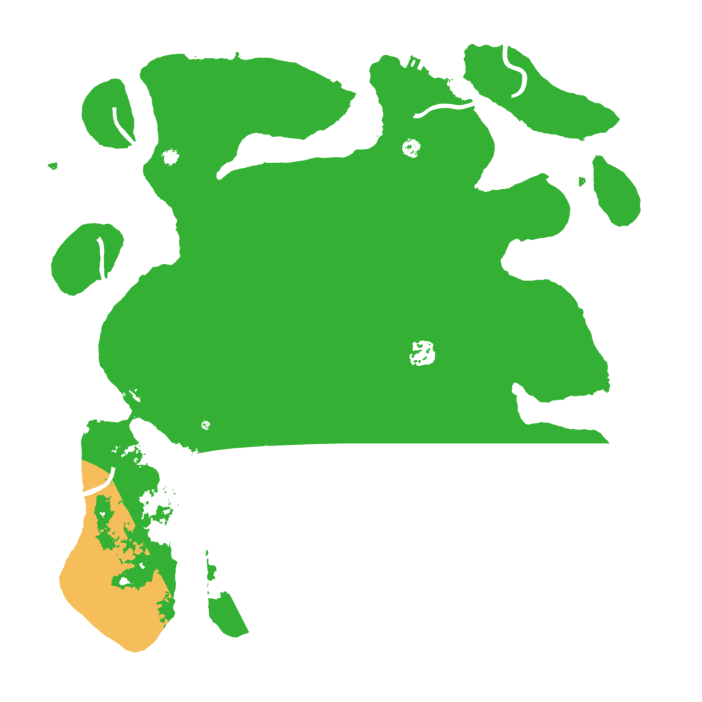 Biome Rust Map: Procedural Map, Size: 4000, Seed: 56423927