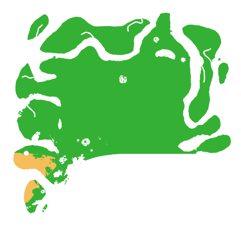 Biome Rust Map: Procedural Map, Size: 4500, Seed: 51973591