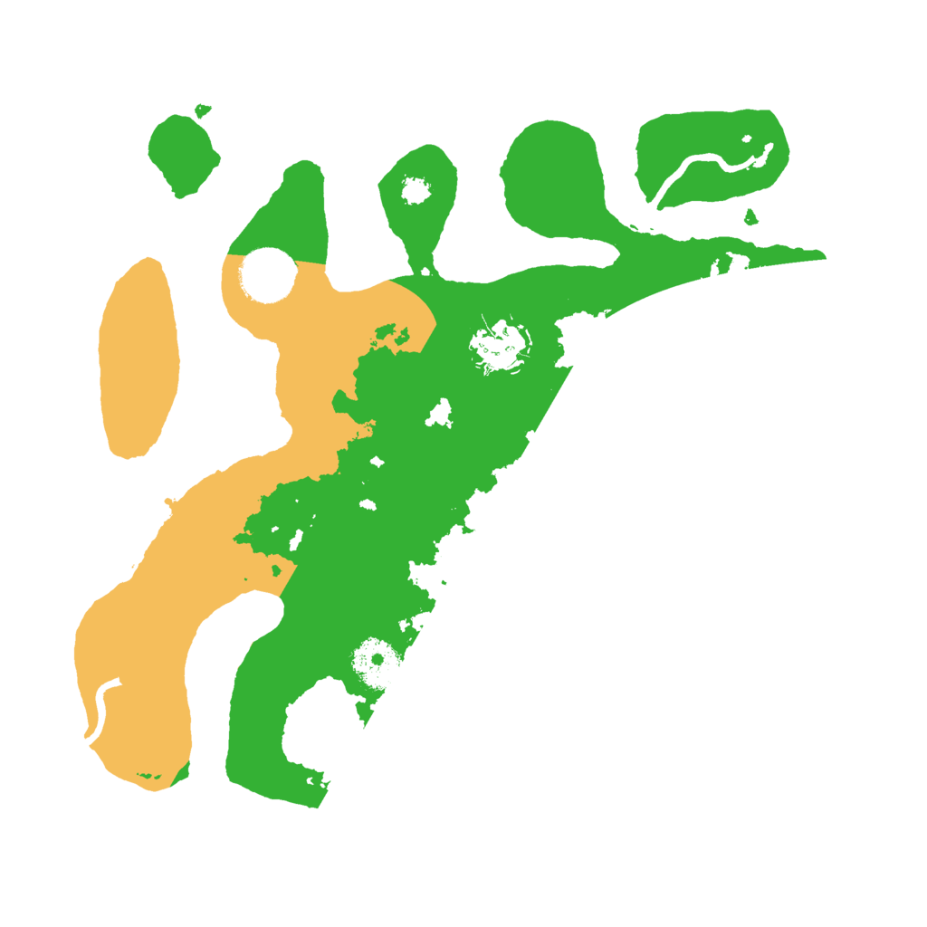 Biome Rust Map: Procedural Map, Size: 3000, Seed: 87395191