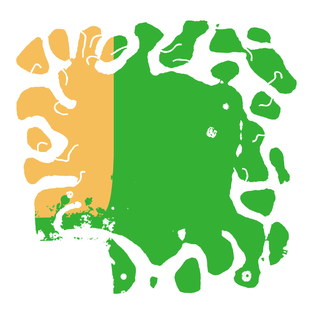 Biome Rust Map: Procedural Map, Size: 4500, Seed: 542125