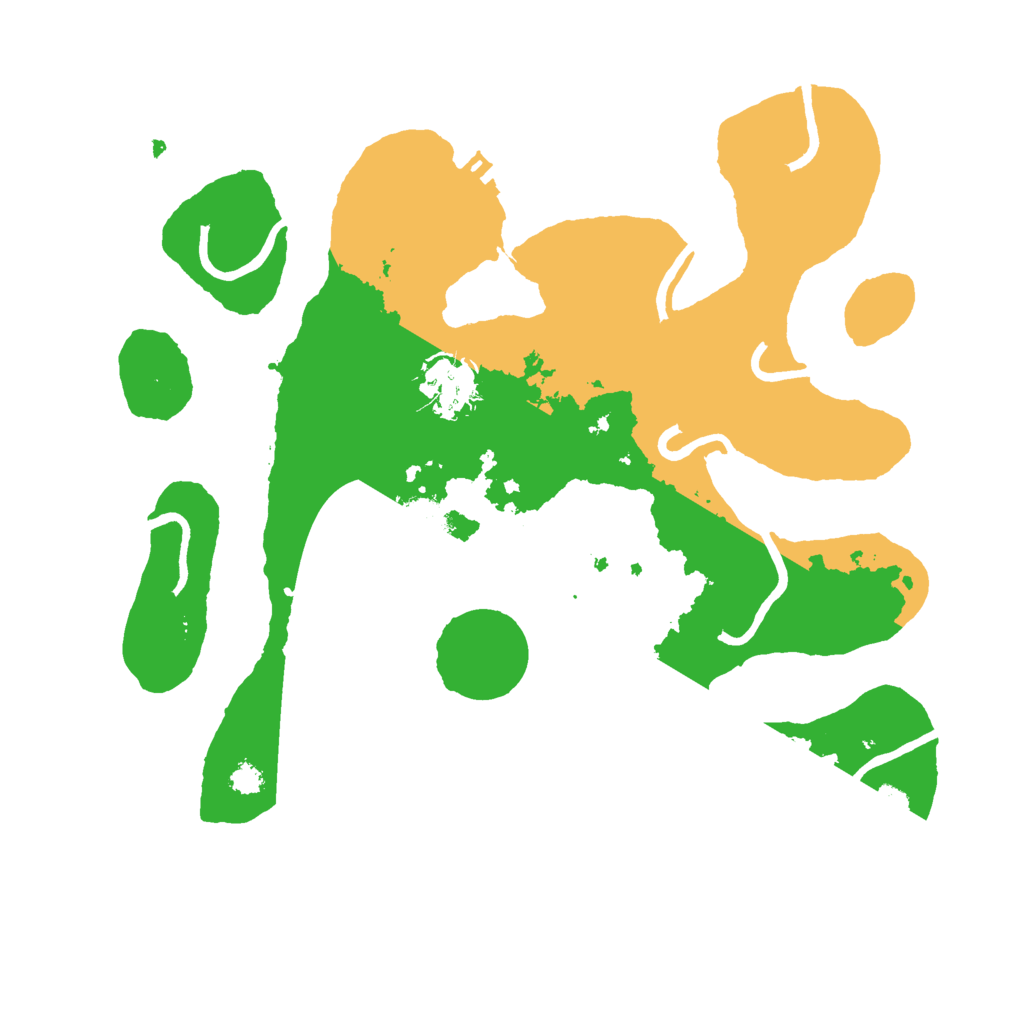 Biome Rust Map: Procedural Map, Size: 3000, Seed: 222762