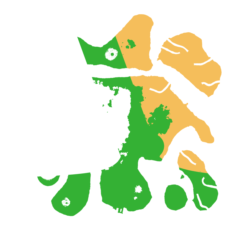 Biome Rust Map: Procedural Map, Size: 3000, Seed: 969961