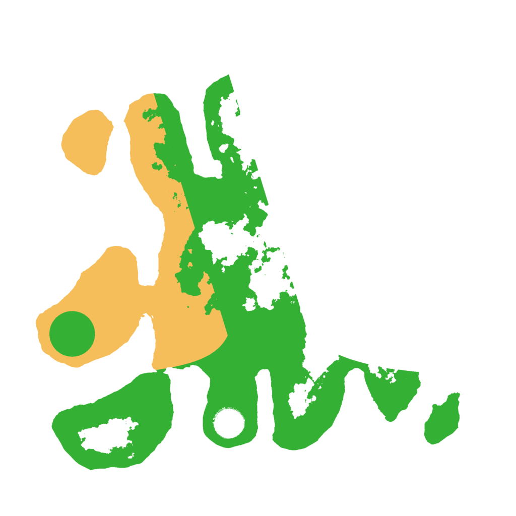 Biome Rust Map: Barren, Size: 3000, Seed: 331174504