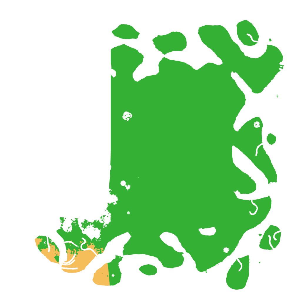 Biome Rust Map: Procedural Map, Size: 5000, Seed: 204794471