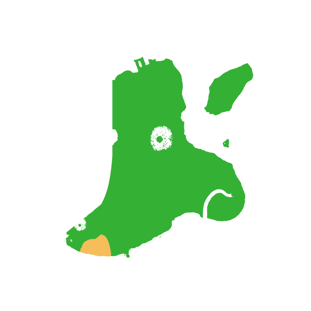 Biome Rust Map: Procedural Map, Size: 2000, Seed: 412313