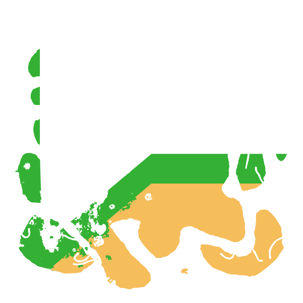 Biome Rust Map: Procedural Map, Size: 4200, Seed: 1258576790