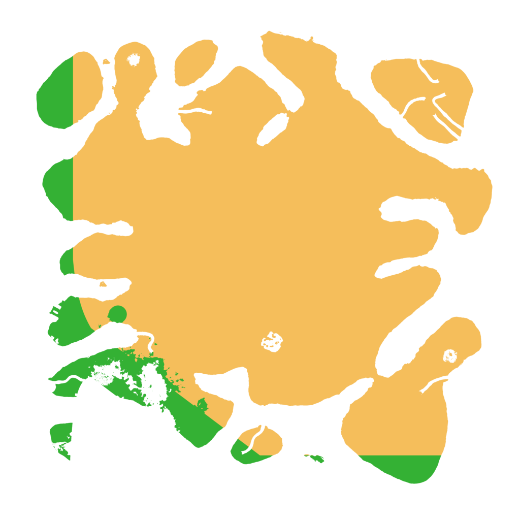 Biome Rust Map: Procedural Map, Size: 3900, Seed: 7825516