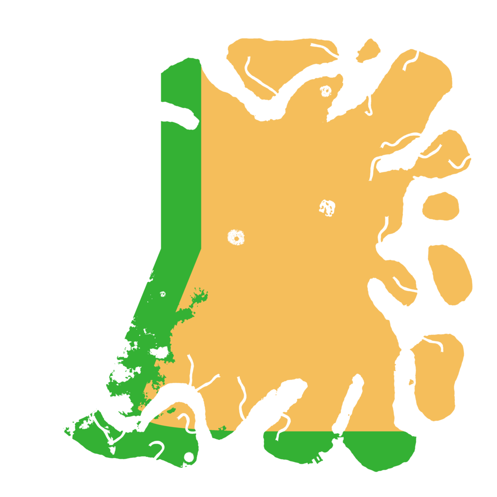 Biome Rust Map: Procedural Map, Size: 4500, Seed: 27733210