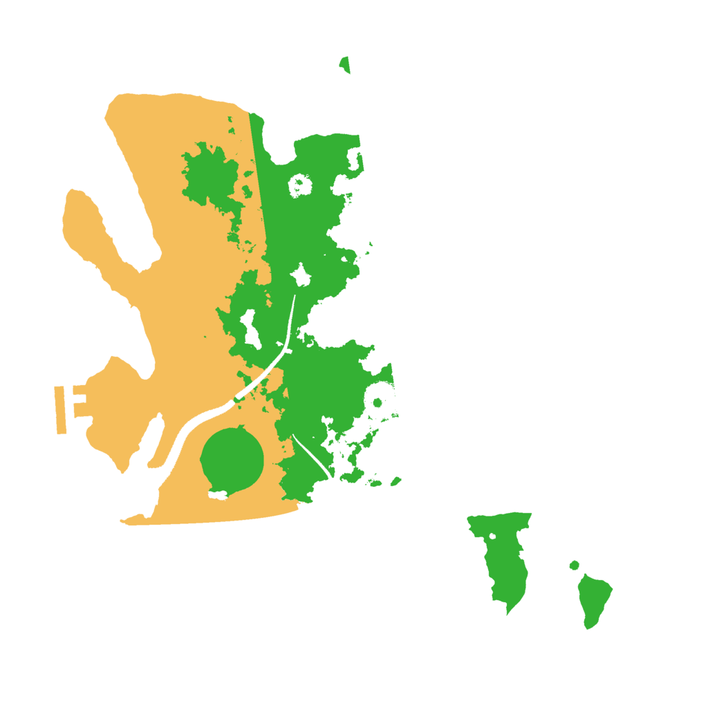 Biome Rust Map: Procedural Map, Size: 3000, Seed: 725824318
