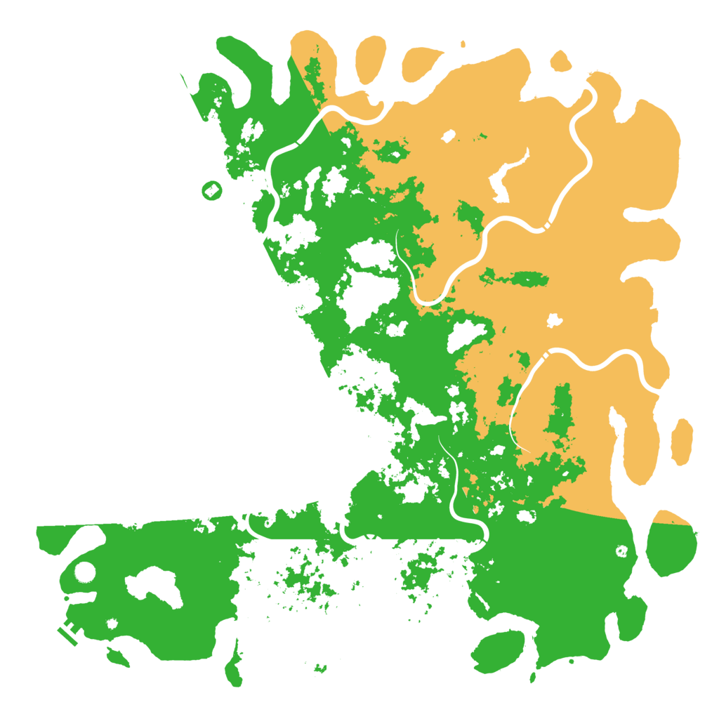 Biome Rust Map: Procedural Map, Size: 6000, Seed: 906458371
