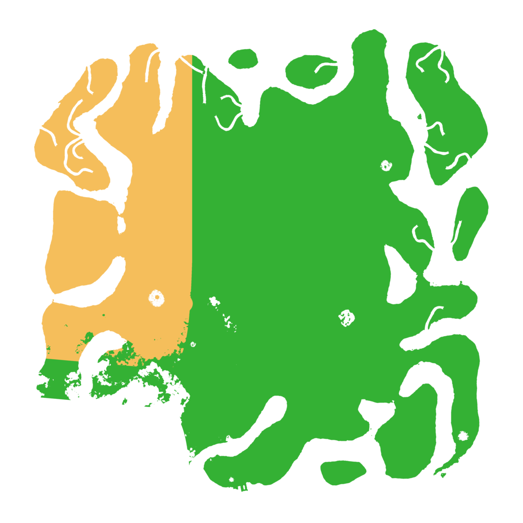 Biome Rust Map: Procedural Map, Size: 5000, Seed: 182150