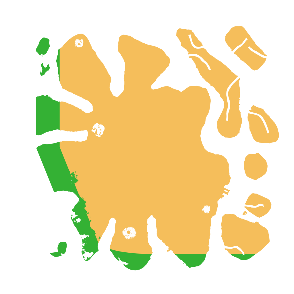 Biome Rust Map: Procedural Map, Size: 3500, Seed: 1874216500