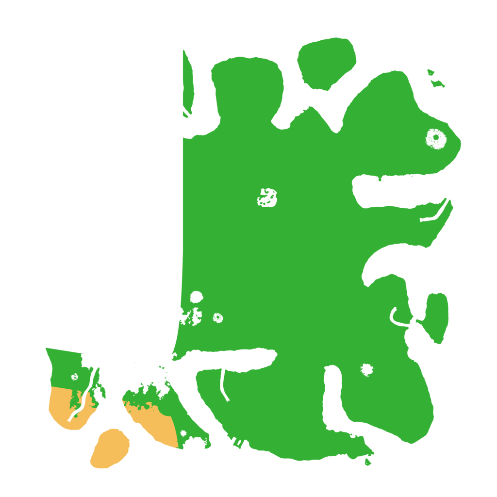 Biome Rust Map: Procedural Map, Size: 3684, Seed: 28498