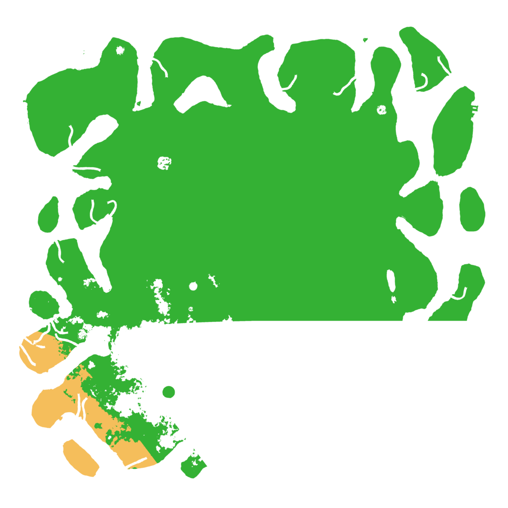 Biome Rust Map: Procedural Map, Size: 5500, Seed: 1111